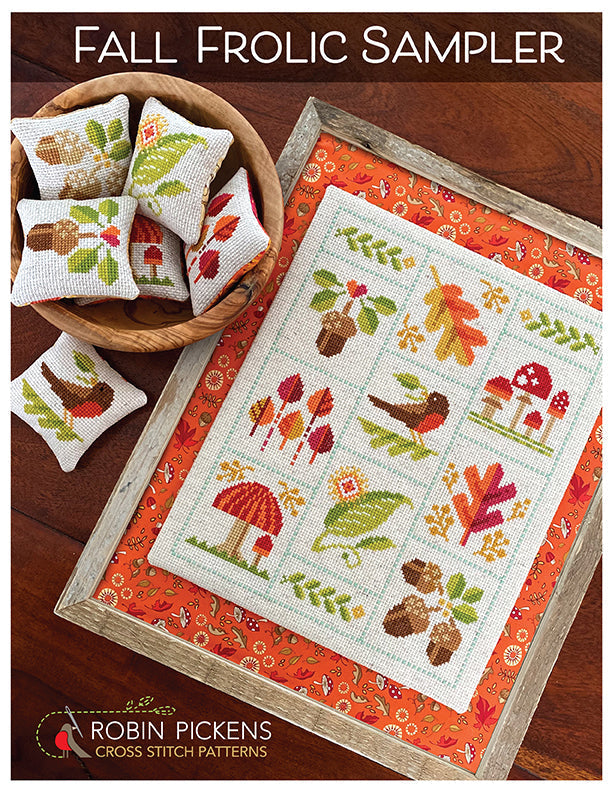 Cross Stitch Kit: Sugar & Spice 8x10 — flippityjane fabrics