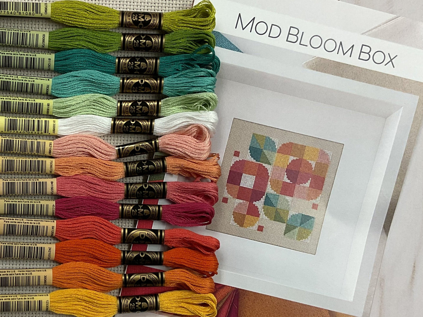 MOD BLOOM BOX Cross Stitch Kit