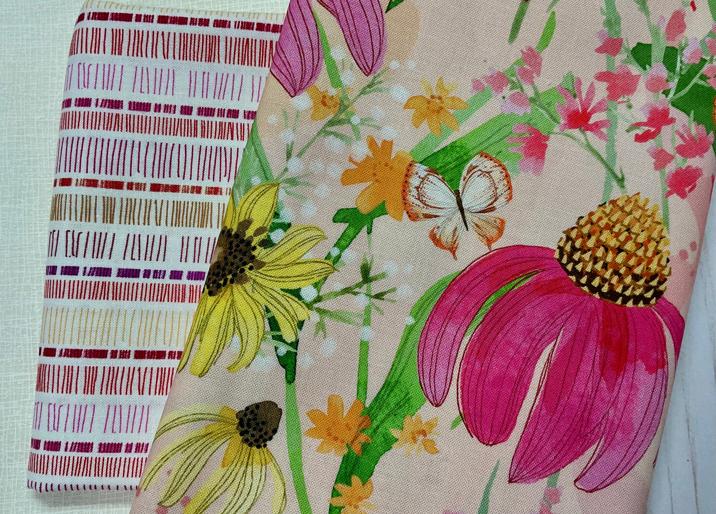 Centerpieced Table Runner Kit -MEDIUM 60" Light Pastel colorway