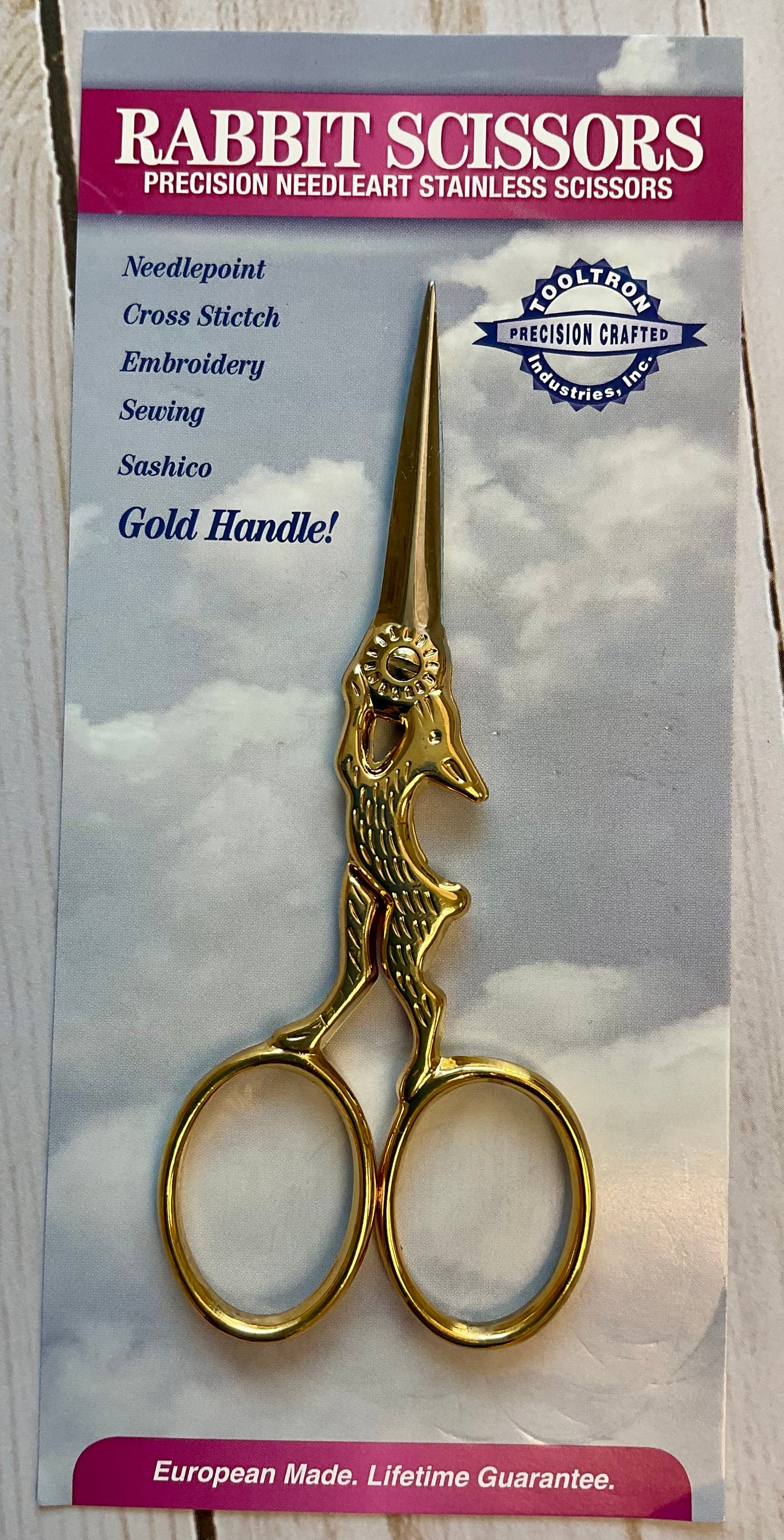 Rabbit Embroidery Scissors 4 in