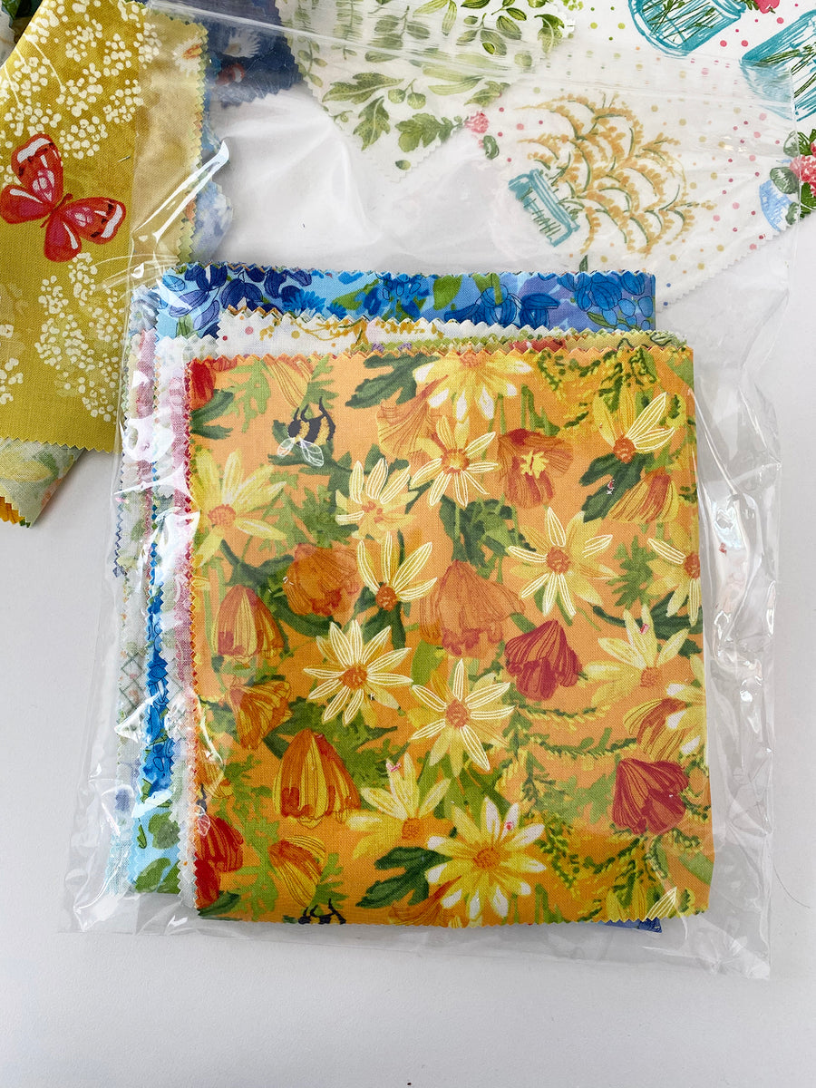 Scrap Bag of WILD BLOSSOMS Quilting Fabric - Moda fabric by Robin Pick –  Robin Pickens