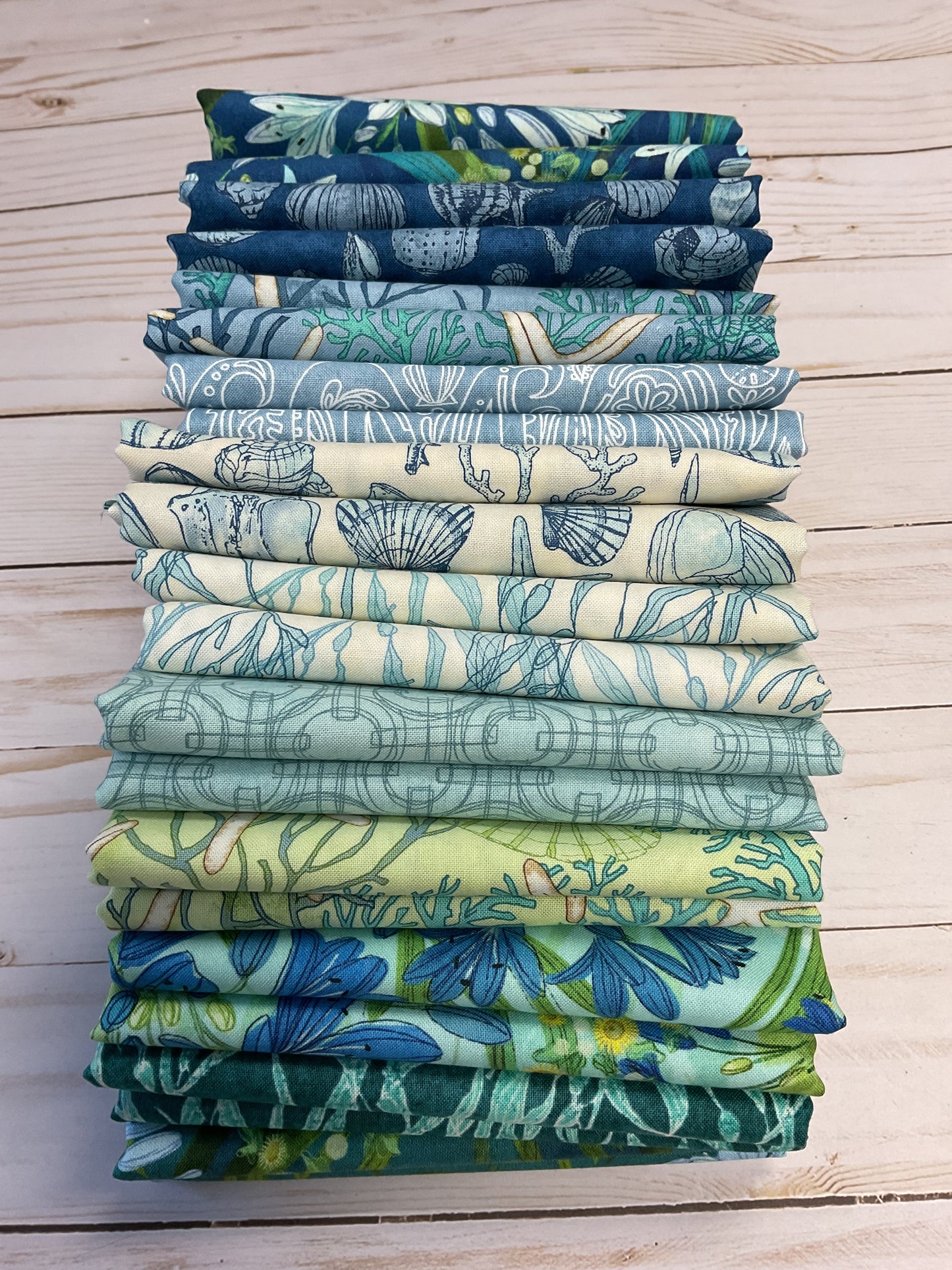 Serena Shores Half Yard Bundle (11) Curated