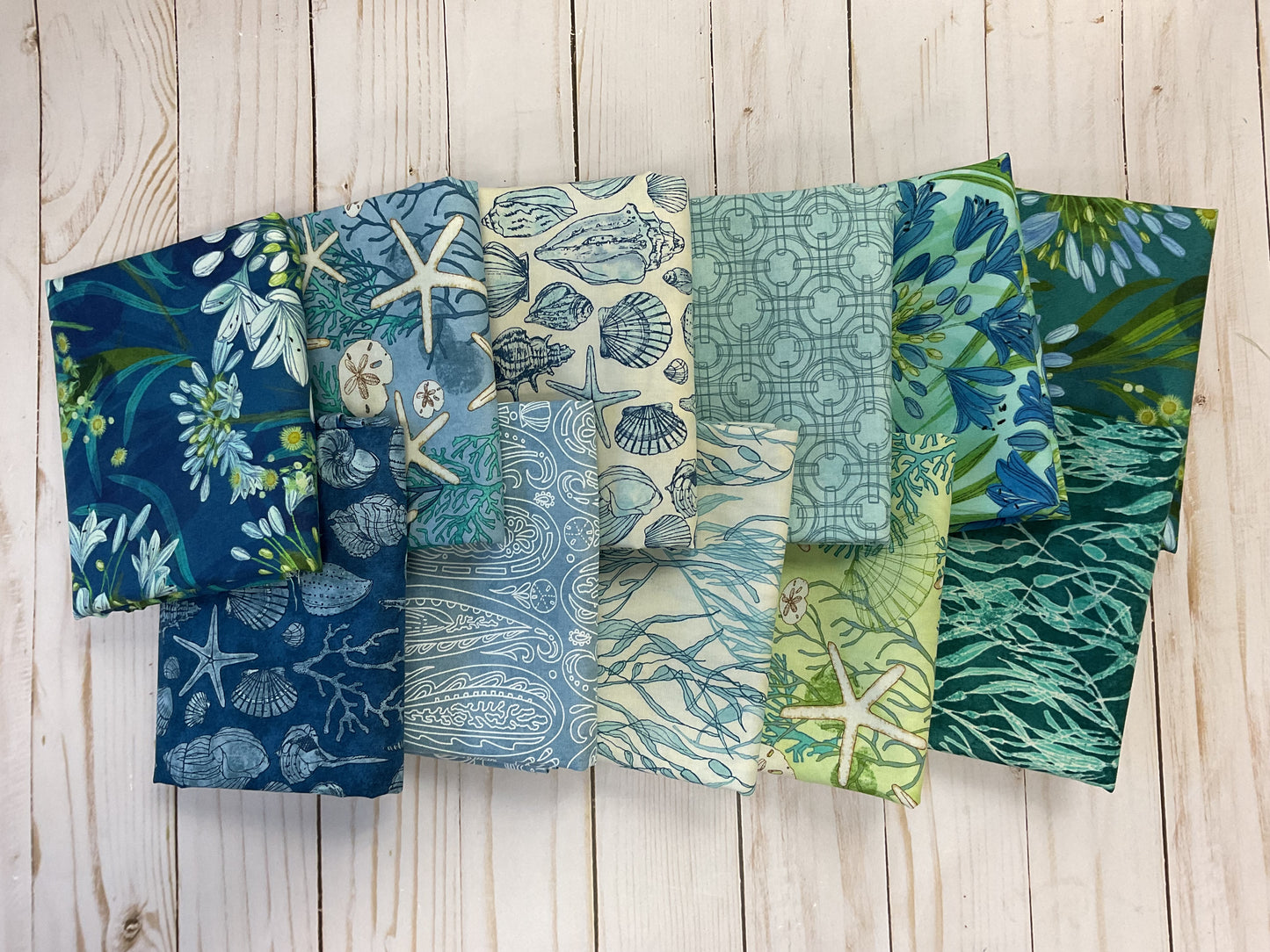Serena Shores Half Yard Bundle (11) Curated