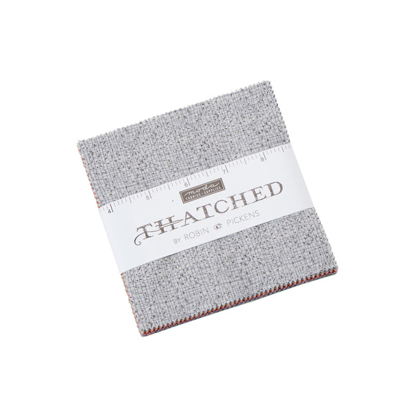 Thatched (original release of basics colors) Charm Pack of 5" squares