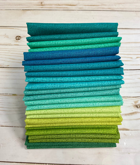 Sea Glass Fat Quarter Bundle (12)