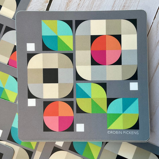 MOD Flower Box sticker - Original Palette