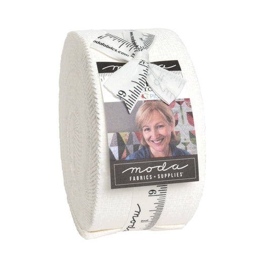 Dotty Thatched Jelly Roll - Blizzard (All White)