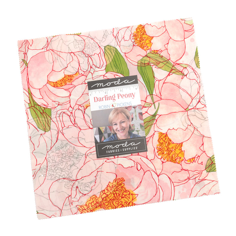 Darling Peony - Layer Cake 10" squares