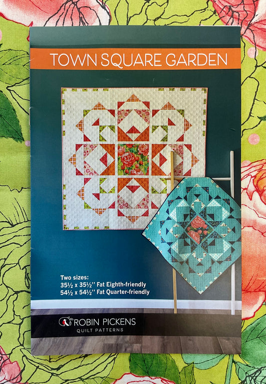 A Quilt Kit of Town Square Garden 54 1/2" x 54 1/2"