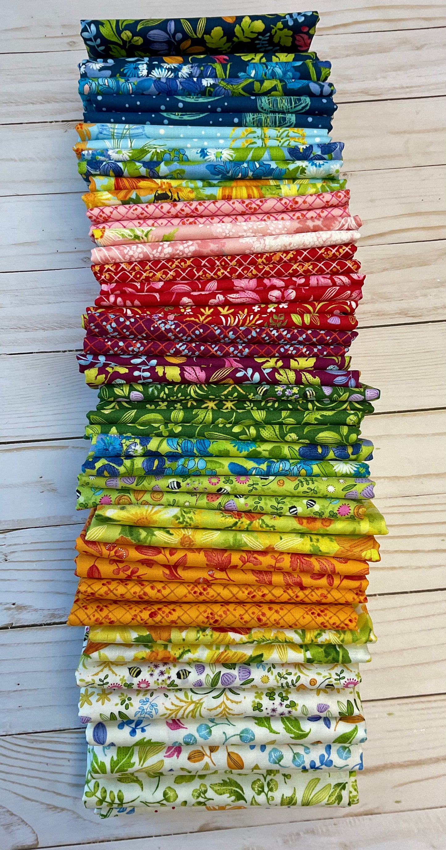 Wild Blossoms Half Yard Bundle (25) Curated