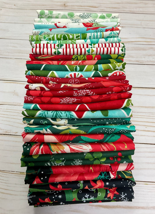 Winterly Half Yard Bundle (15) Curated