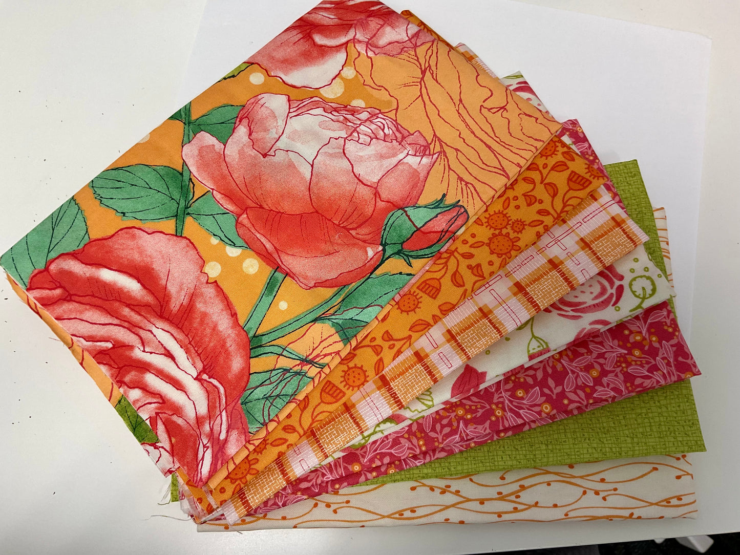 A Quilt Kit of Town Square Garden 54 1/2" x 54 1/2"