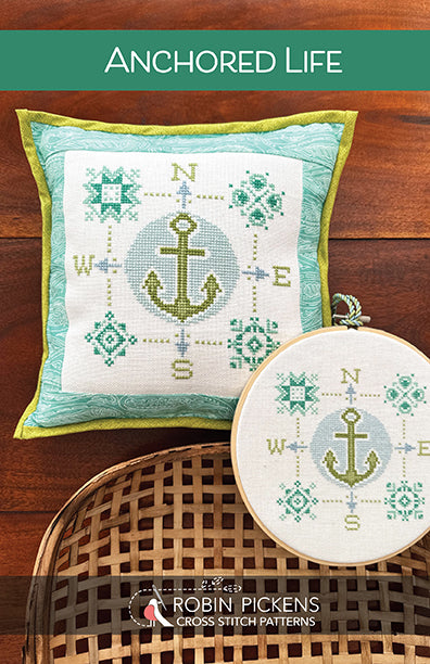 Anchored Life, printed pattern