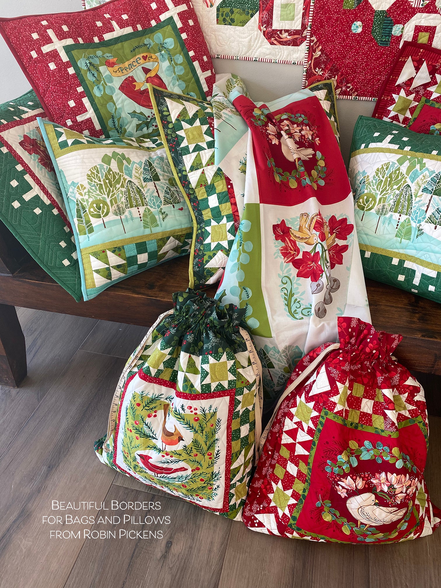 Set Di 4 Sottobicchieri – Winter Robin Design, The Leonardo Collection, MDF Con Sughero, 10,5x10,5 Cm