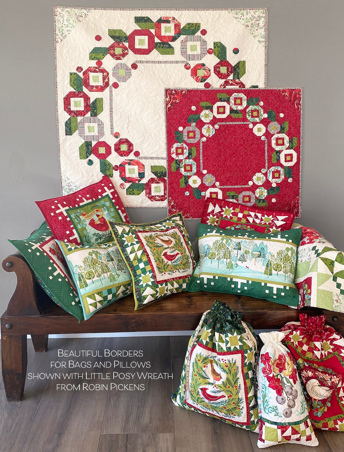 Beautiful Borders for Bags and Pillows Digital PDF