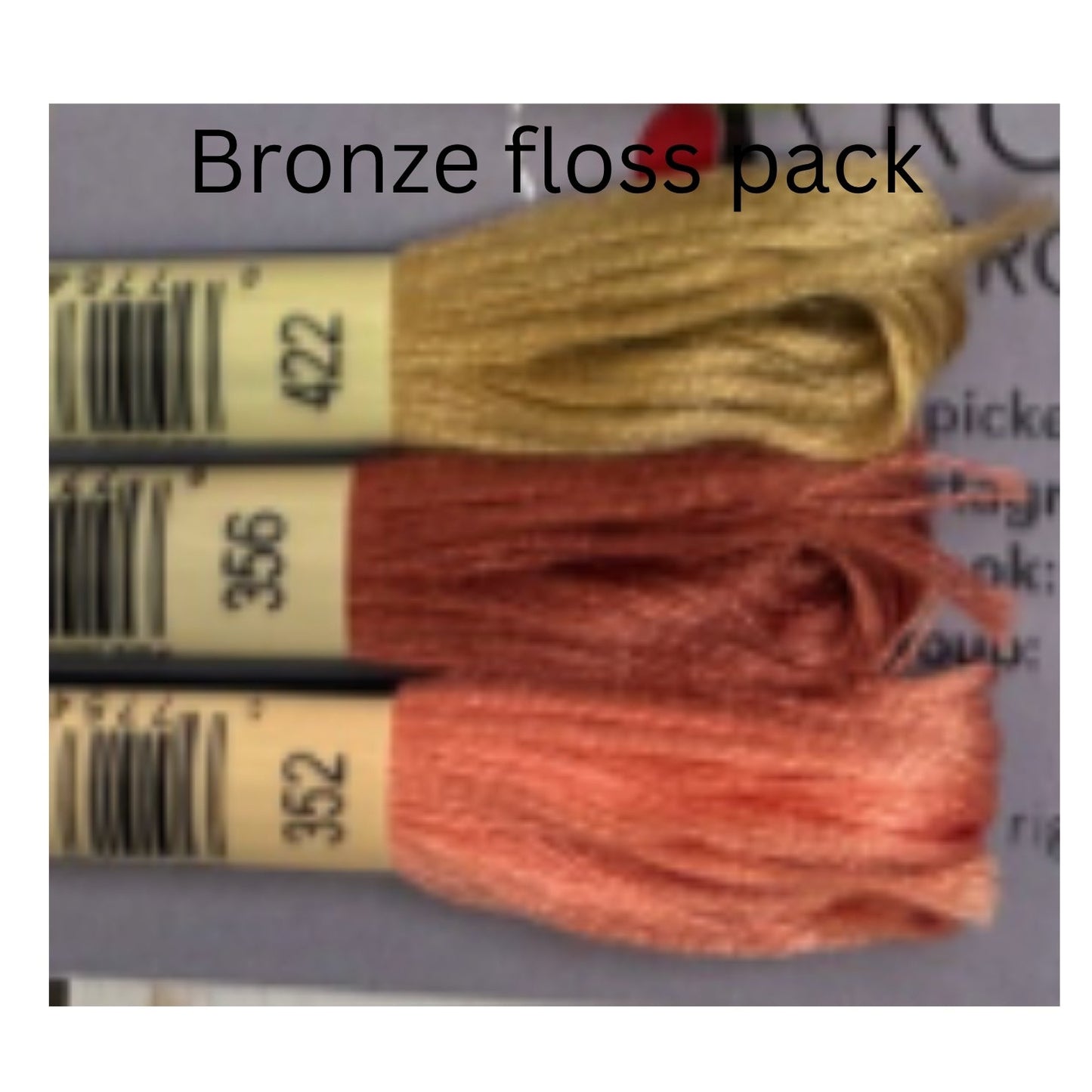 Striped, Sweet, Petite FLOSS packs (3) FLOSS ONLY