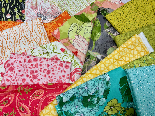 Scrap Bag - Choose between Blue, Orange, Pink/Red, Yellow, Green