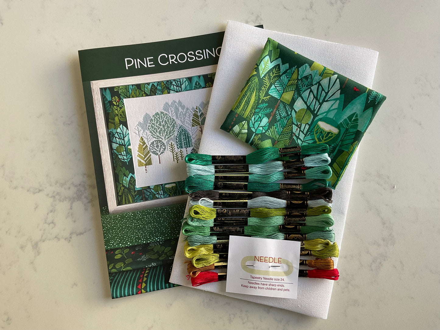 Pine Crossing Cross Stitch Kit