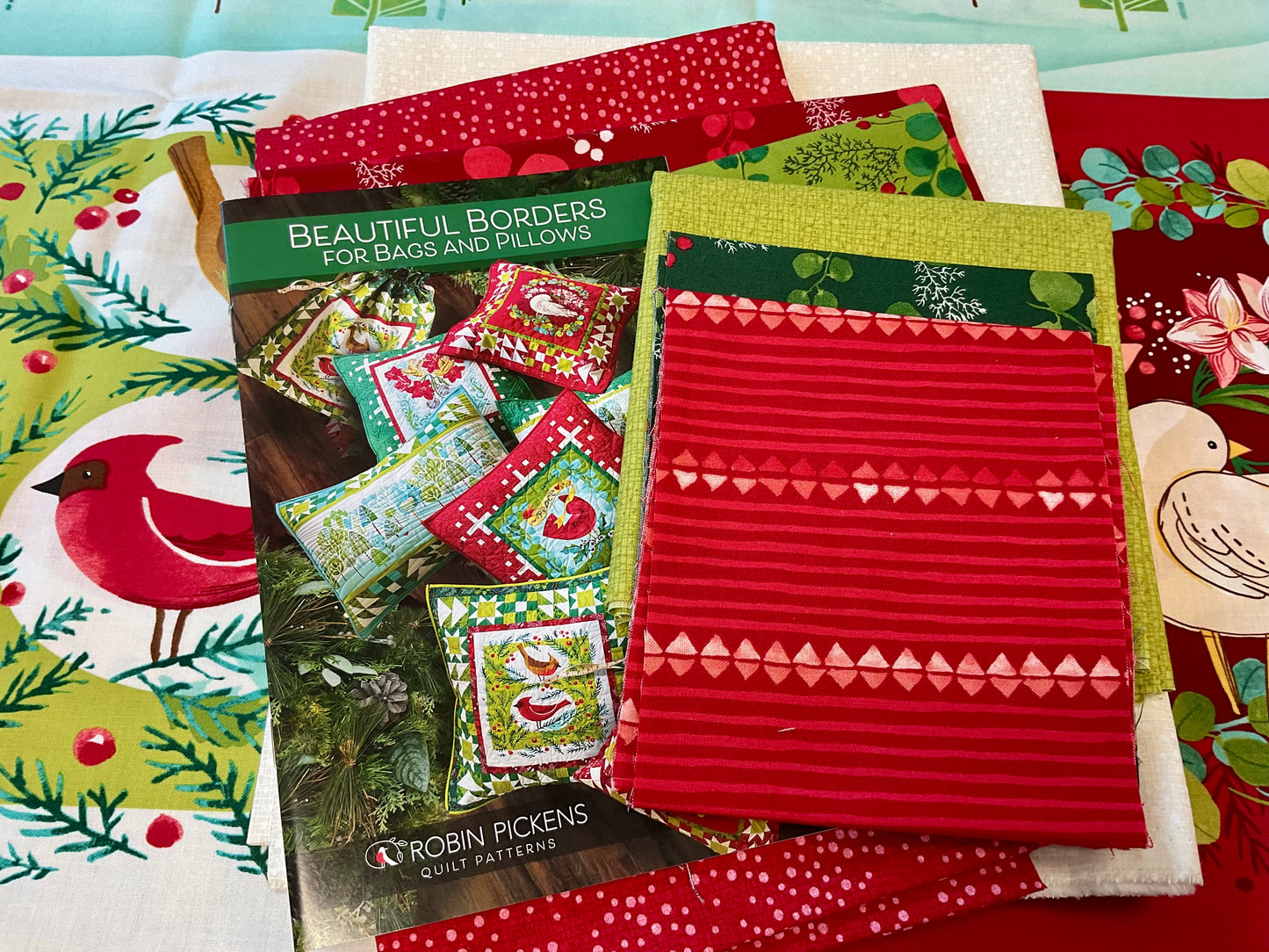 Beautiful Borders for BAGS Kit (4) w/ backing fabric.