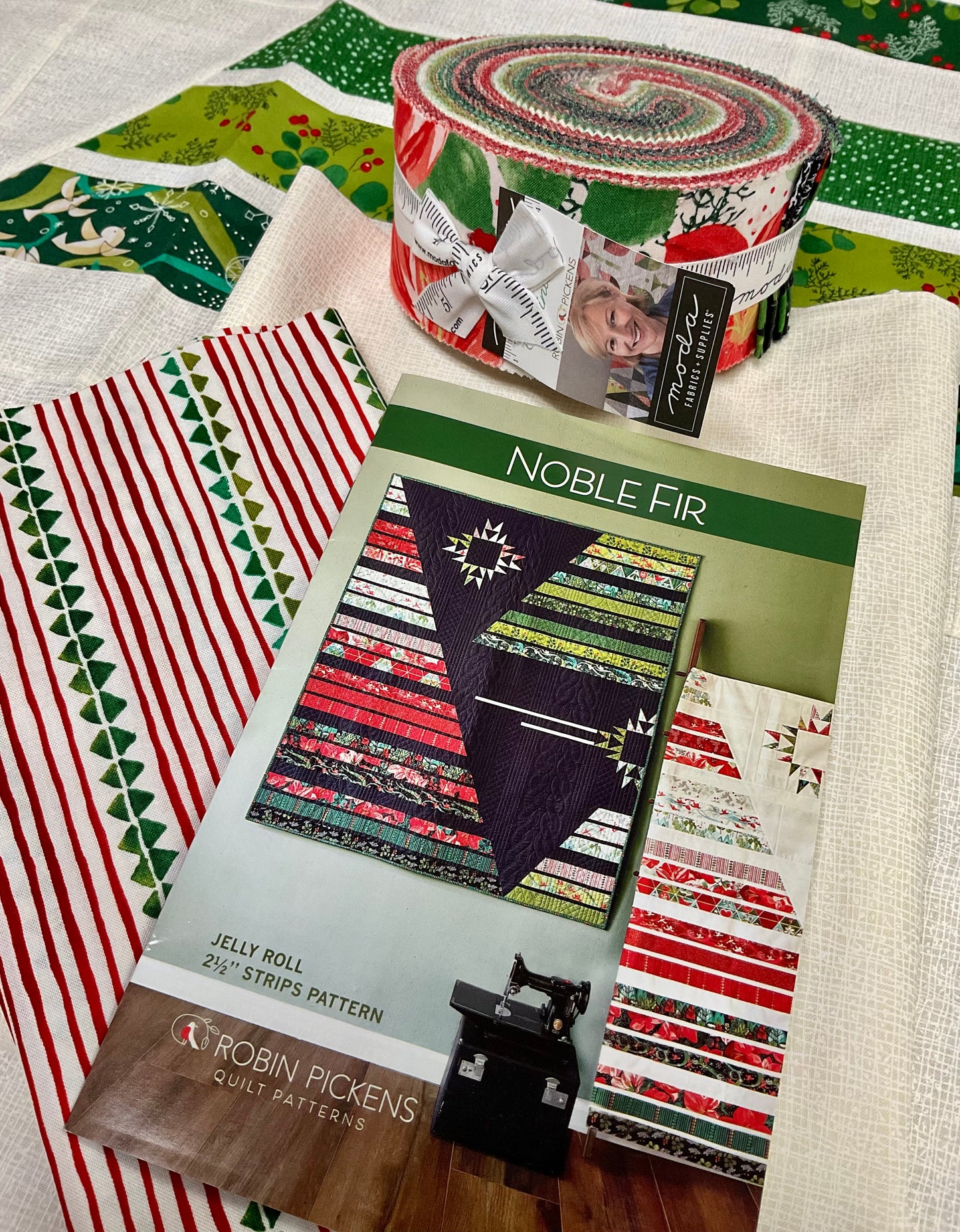 A Quilt Kit of Noble Fir - Light