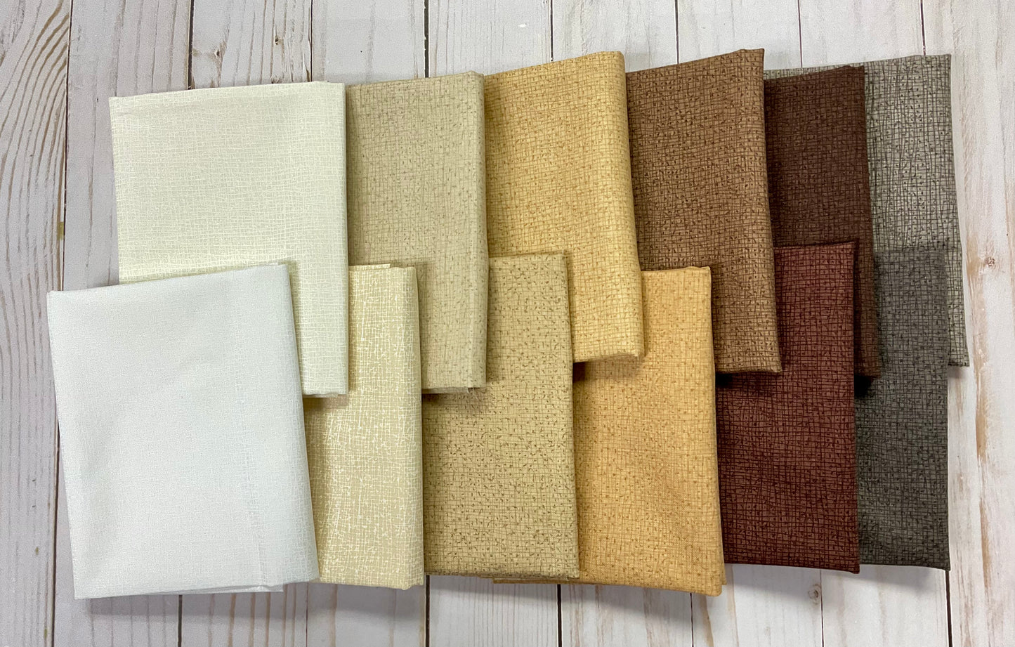 Natural Fat Quarter Bundle (12)