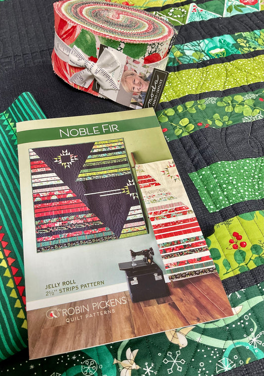 A Quilt kit of Noble Fir- Dark