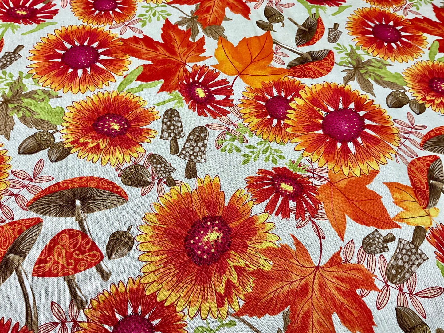 Fall Frolic Canvas - by the yard