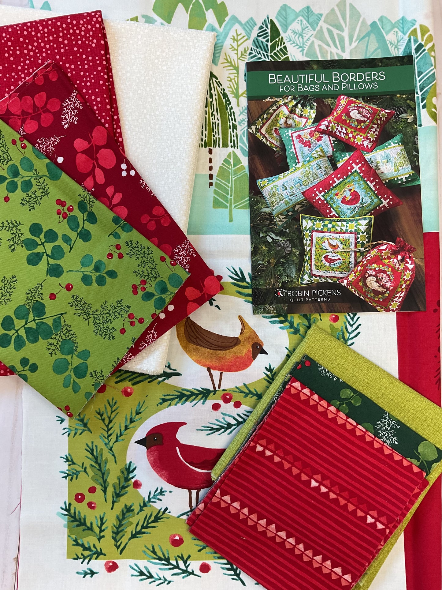 Beautiful Borders for BAGS Kit (4) w/ backing fabric.