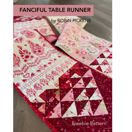 Fanciful Table Runner - Free digital pdf Pattern