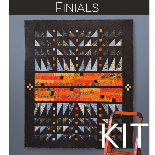 A Quilt Kit of Finials 51 1/2" x 59 1/2"