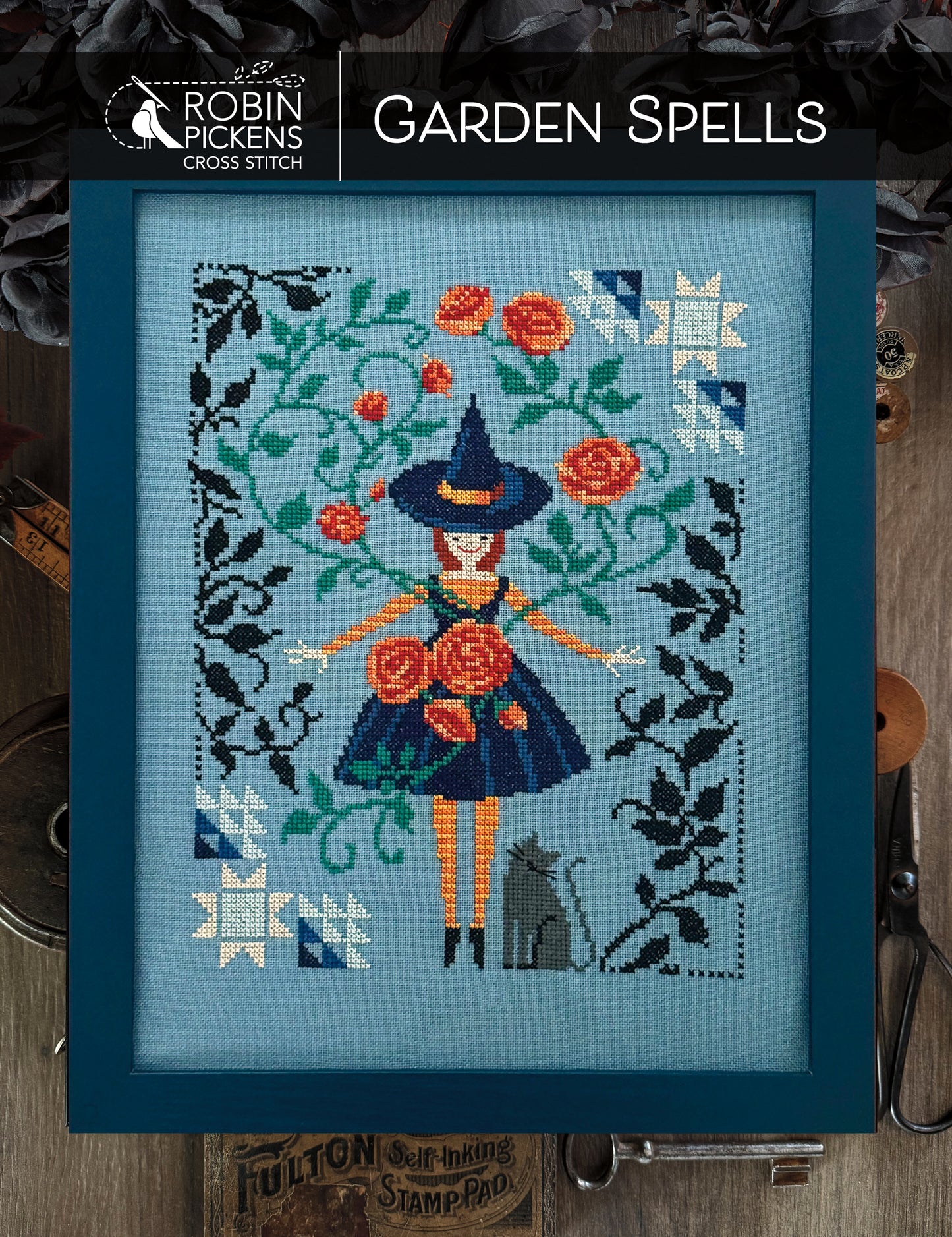 Garden Spells PDF Digital Download Cross Stitch Pattern