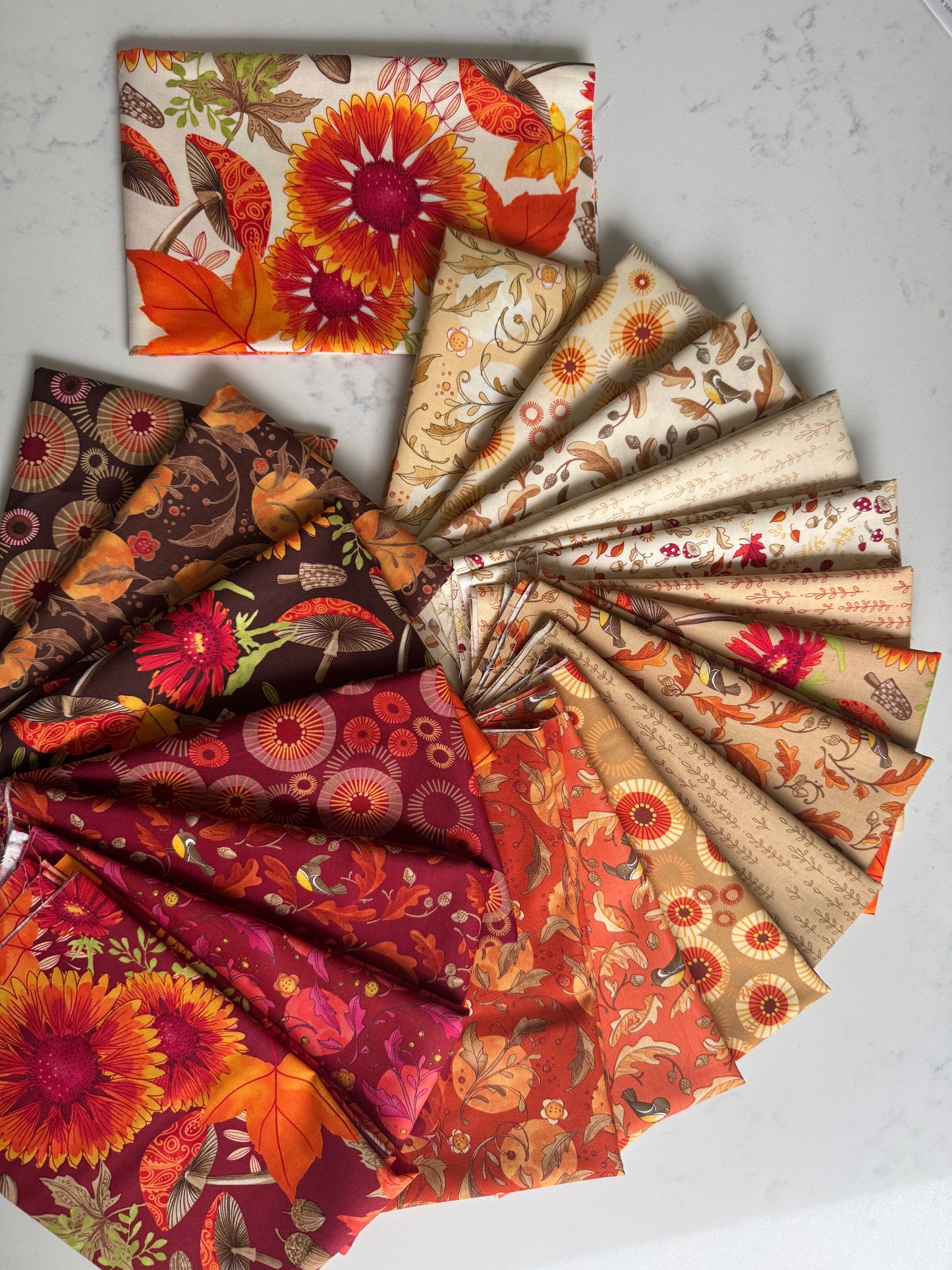 Forest Frolic Fat Quarter Bundle (20) curated