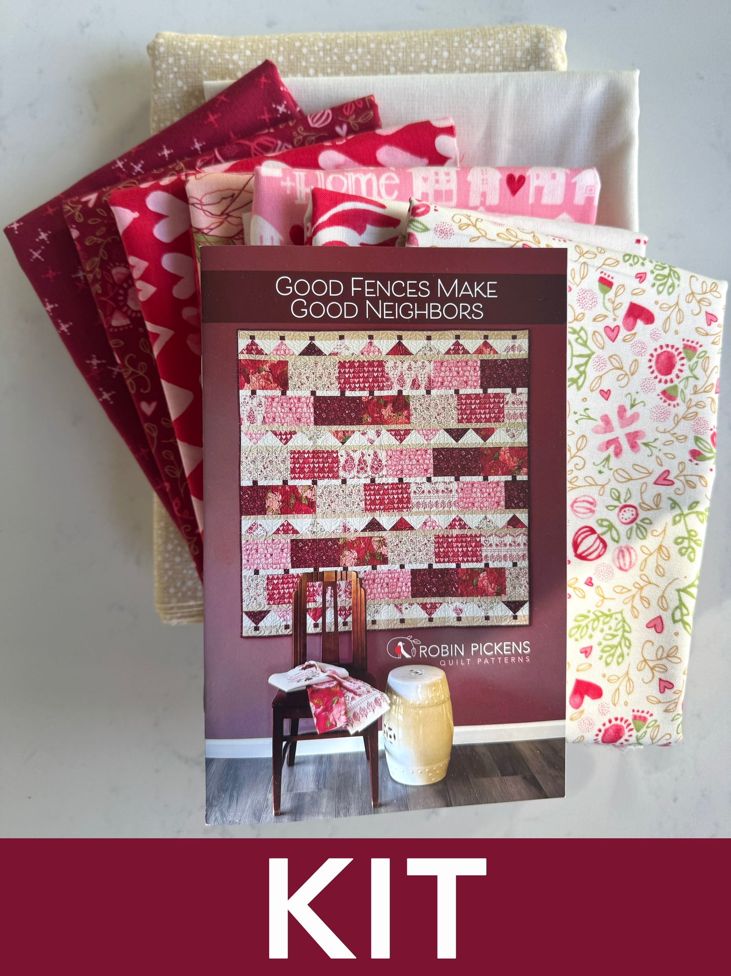 Good Fences Make Good Neighbors - Quilt Kit