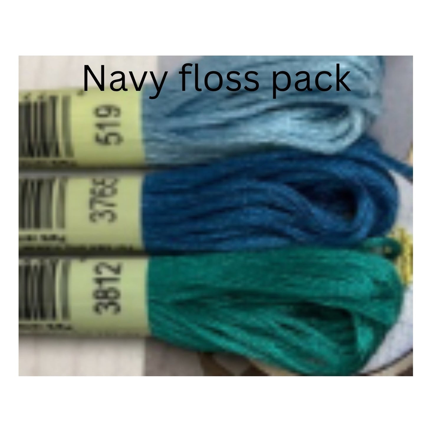 Striped, Sweet, Petite FLOSS packs (3) FLOSS ONLY