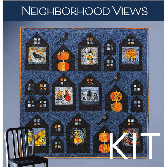 A Quilt Kit of Neighborhood Views - Lap size 65½" x 67½"