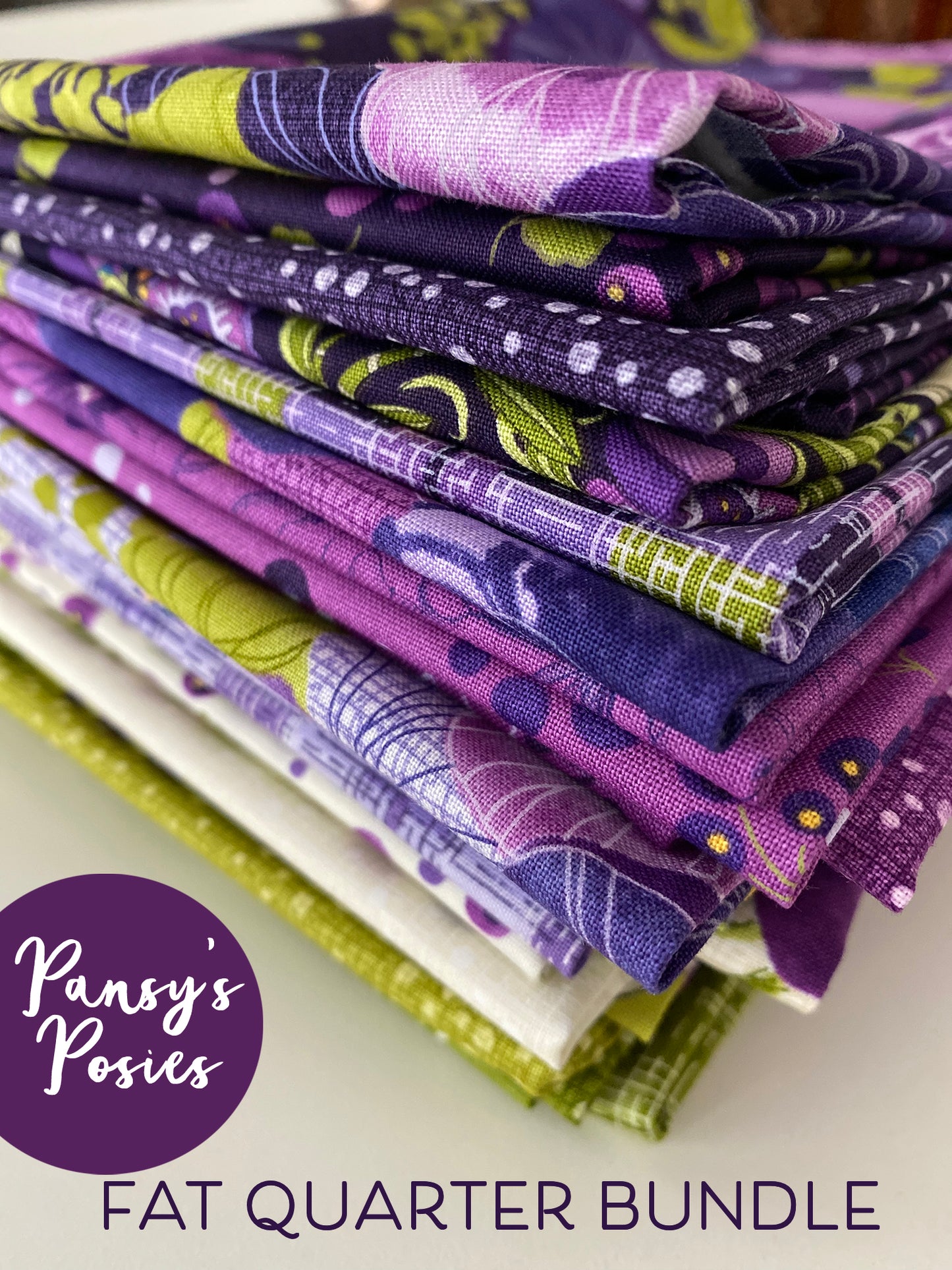 Pansy's Posies FAT QUARTER Bundle