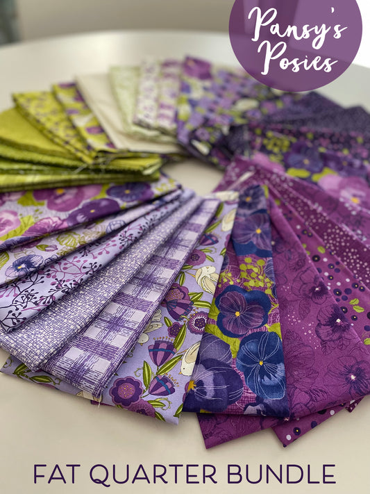 Pansy's Posies FAT QUARTER Bundle