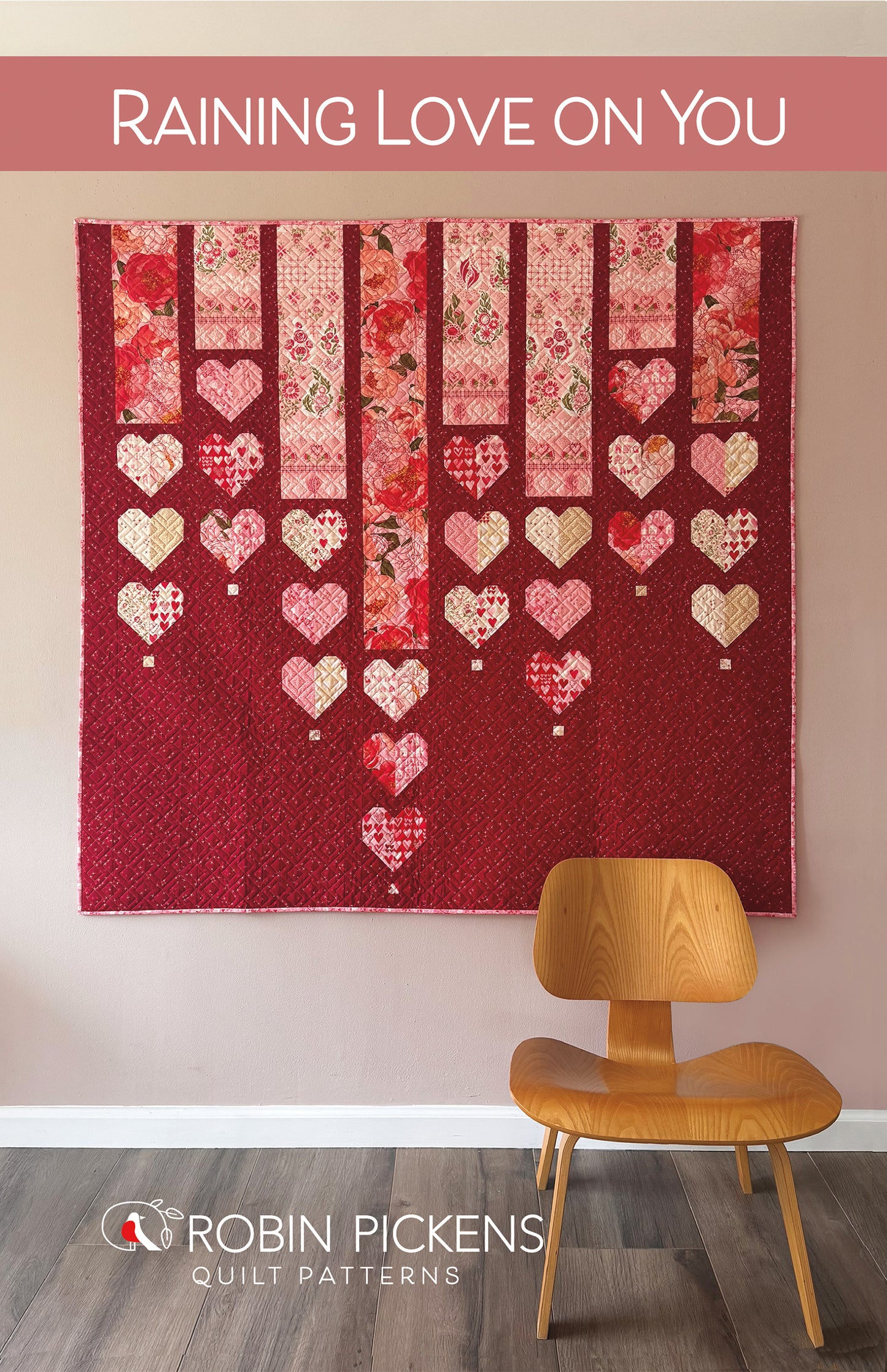 Raining Love On You Digital PDF Quilt Pattern