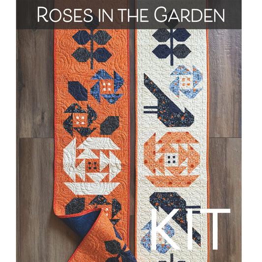 A Quilt kit of Roses in the Garden (2) Table Runners