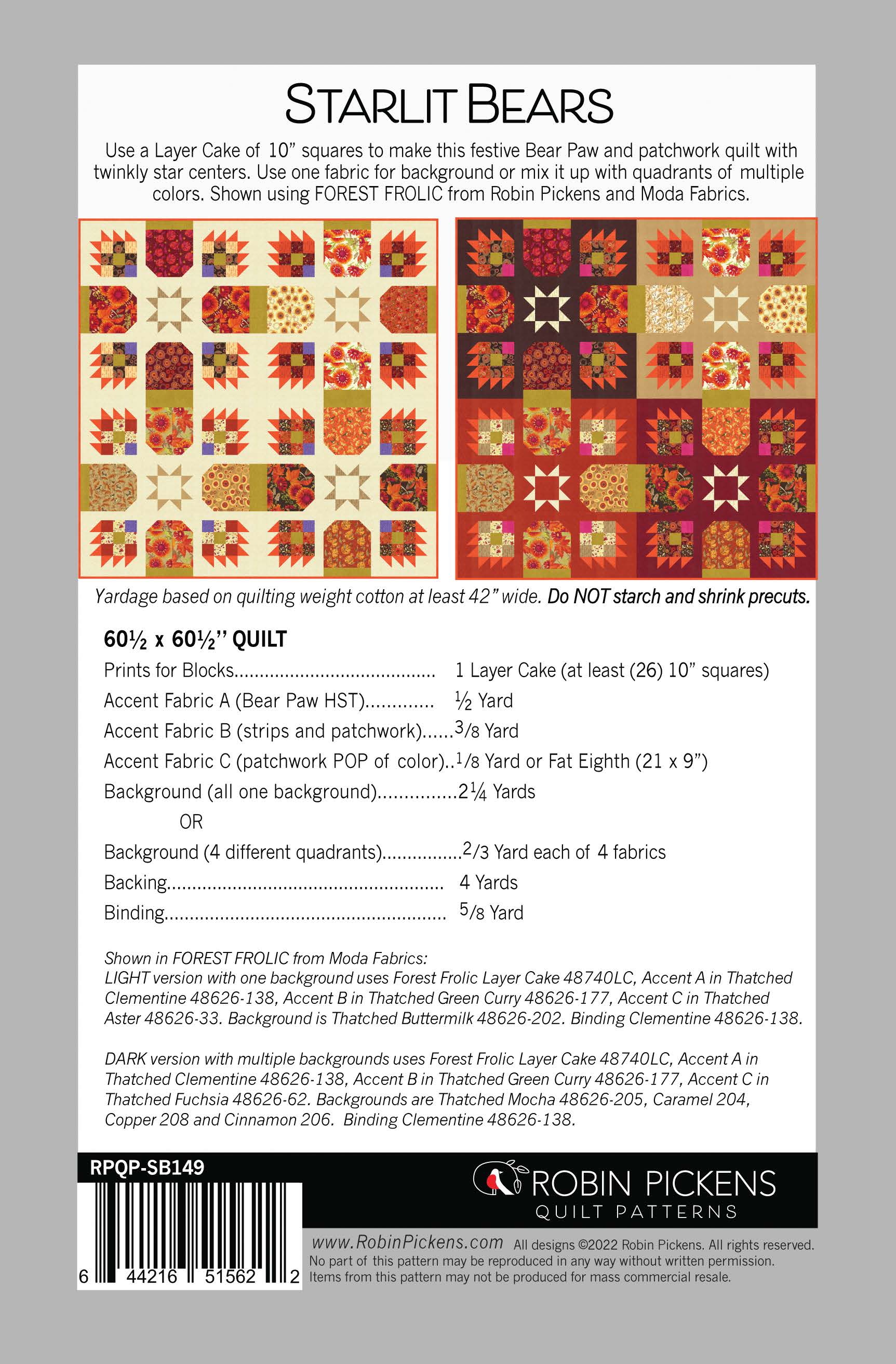 Bear Color Blocks Complete Quilt outlets Kit