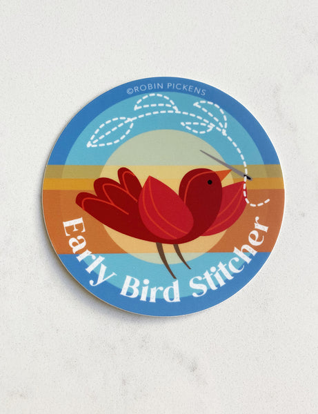 Early Bird Stiitcher Sticker