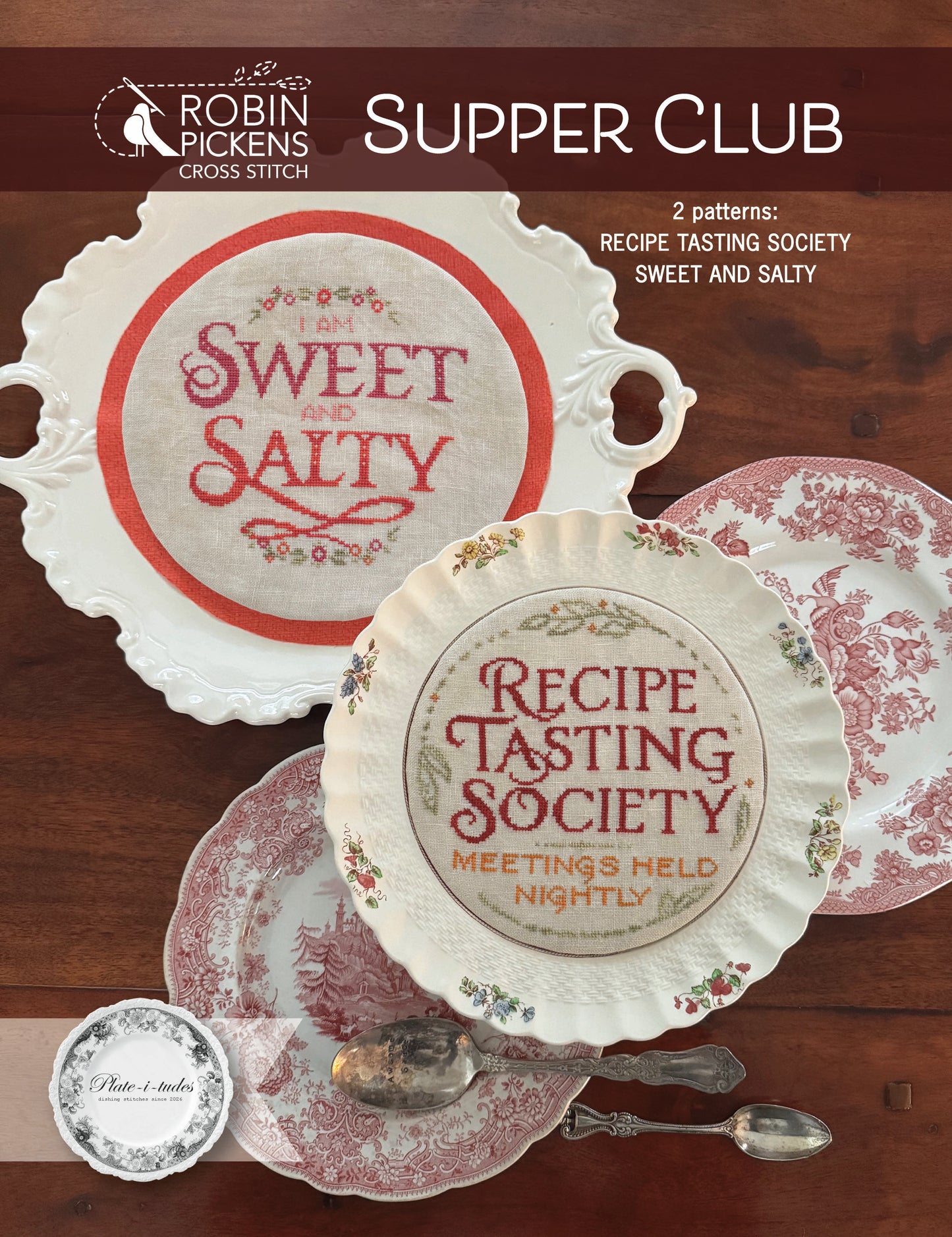 Supper Club Cross Stitch PDF Download Pattern