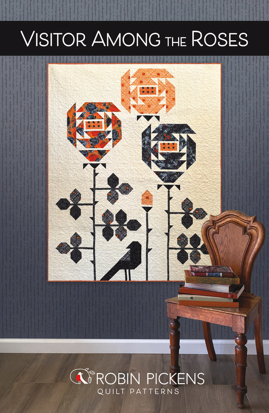 Visitor Among the Roses Digital PDF Pattern