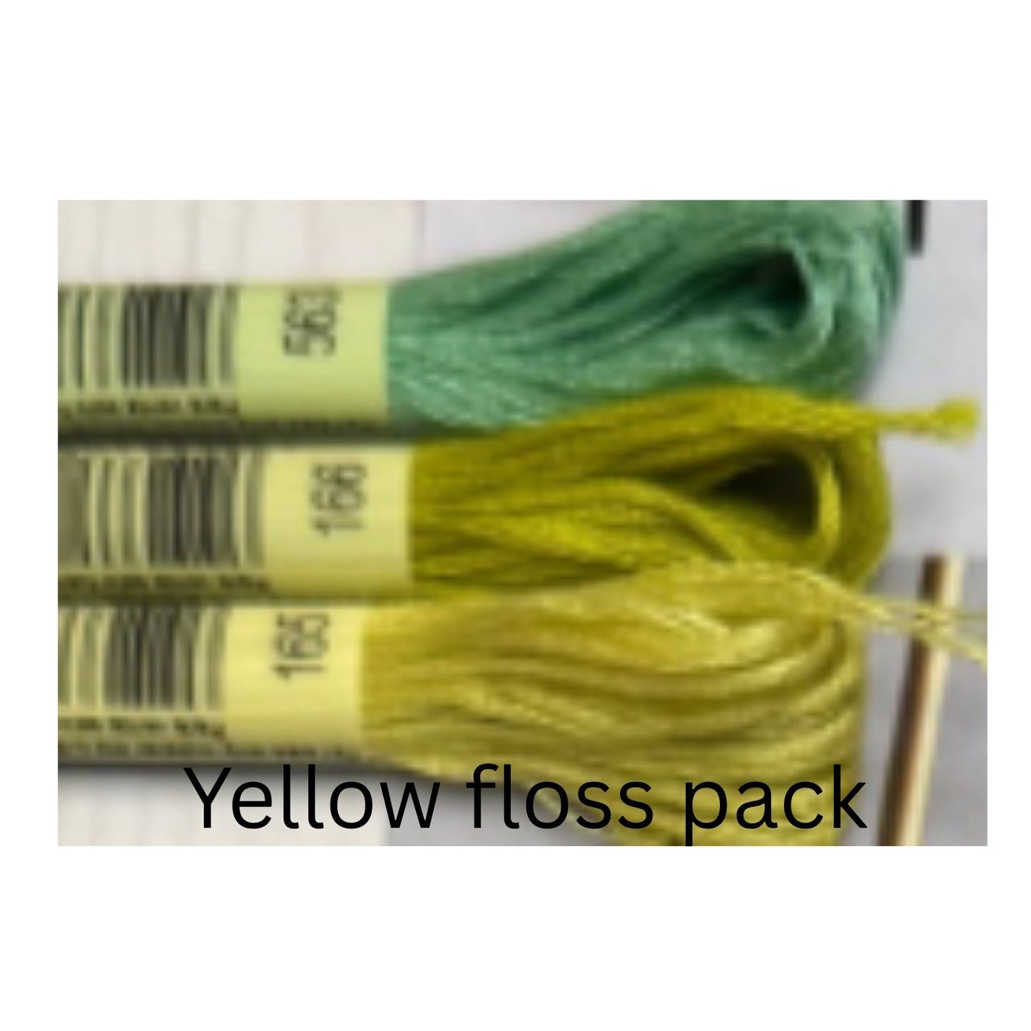 Striped, Sweet, Petite FLOSS packs (3) FLOSS ONLY