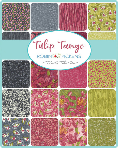 Tulip Tango Layer Cake from Moda Fabrics and Robin Pickens