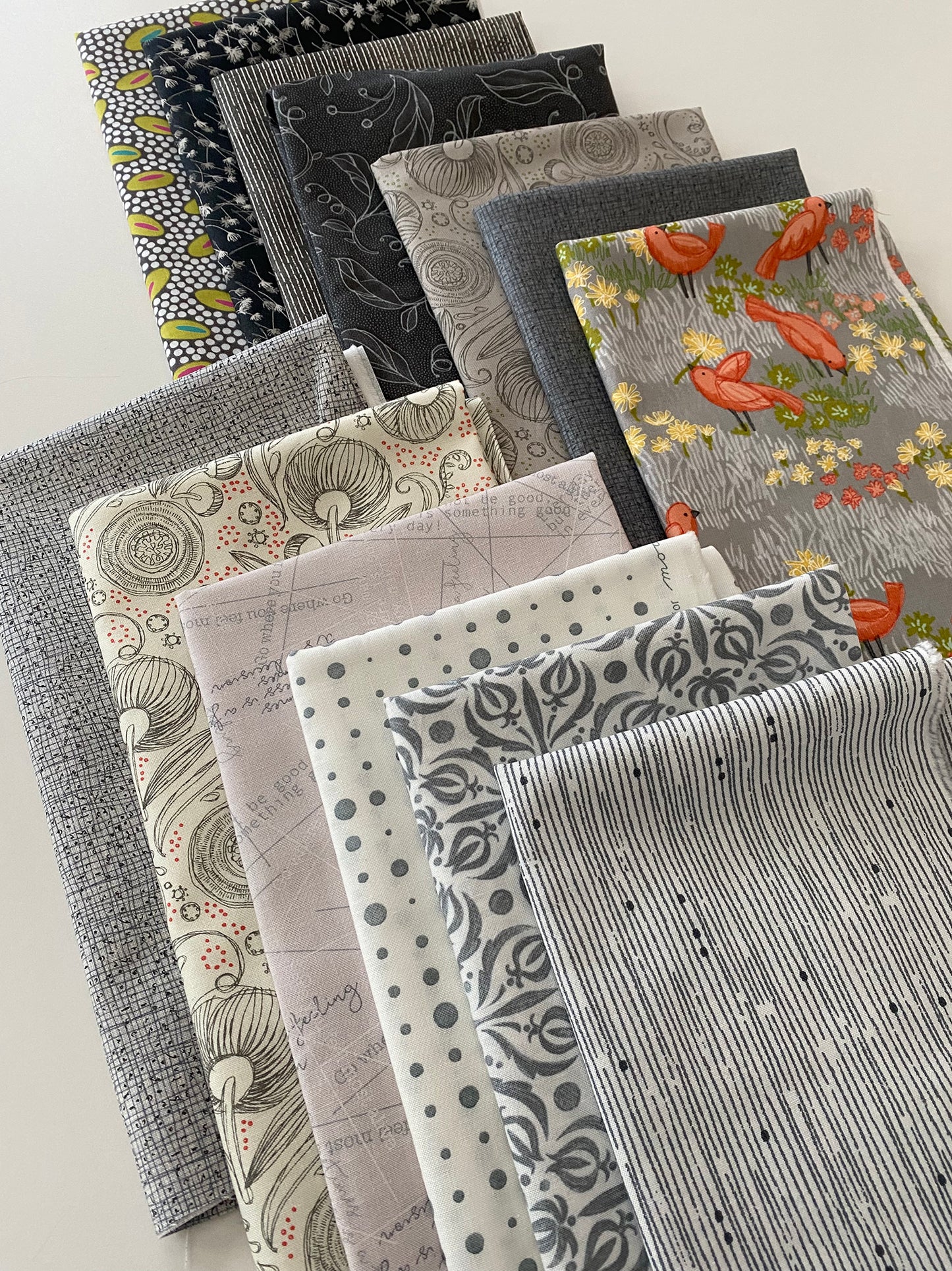 Nifty Shades of Gray Bakers Dozen FQ Bundle