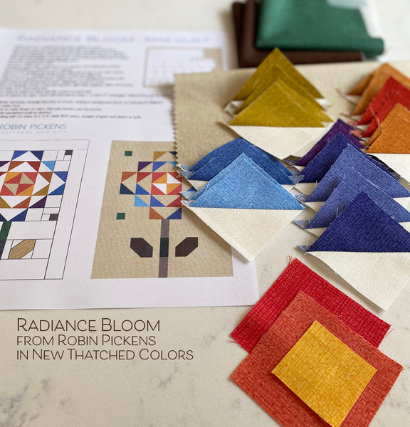 Radiance Bloom Mini Quilt_Digital PDF