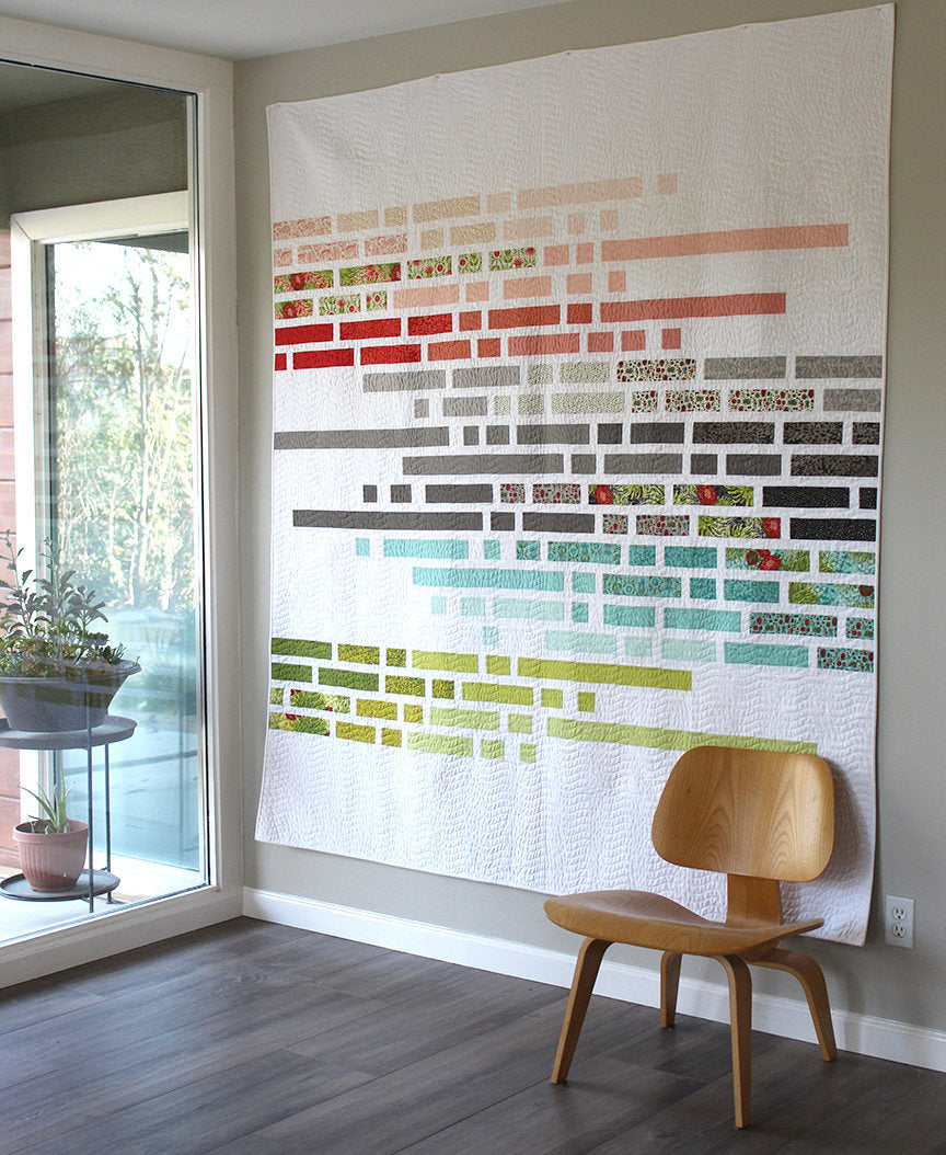 Equalizer (printed booklet) Quilt Pattern by Robin Pickens, Double or Full Size